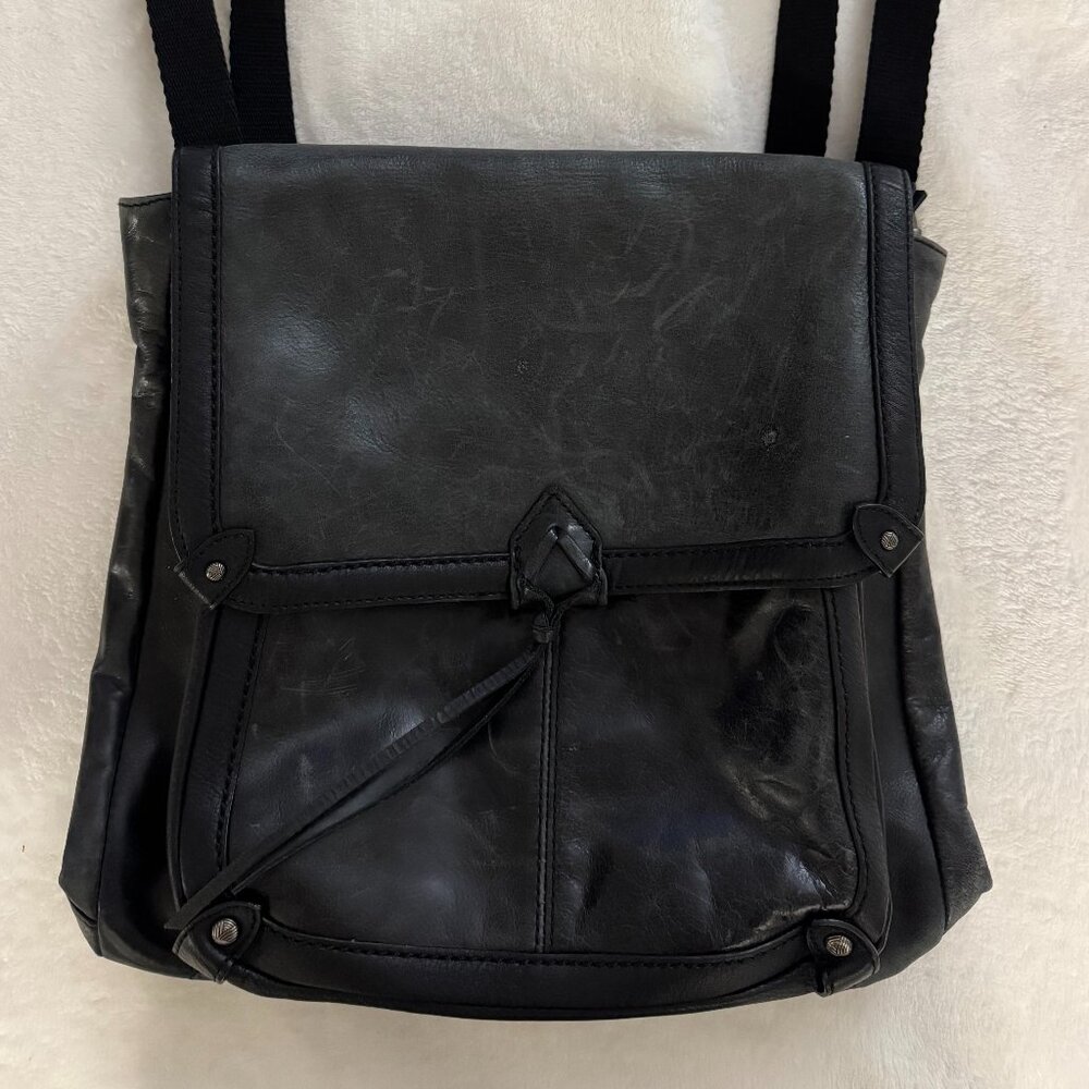 The Sak Women's Ventura Leather Convertible Backpack - Black